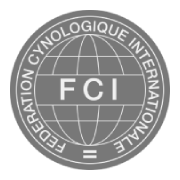The logo for the federation cynologique internationale